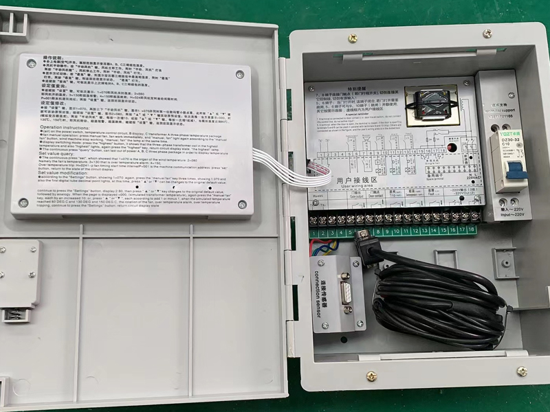 西安​LX-BW10-RS485型干式变压器电脑温控箱厂家